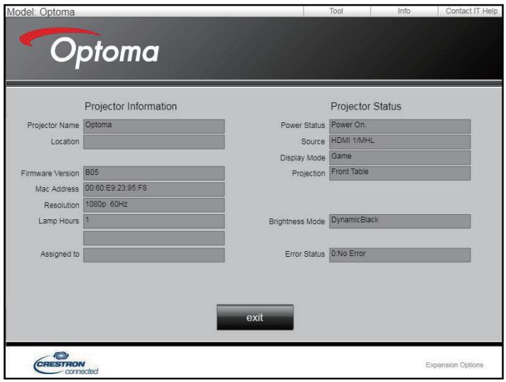 OPTOMA ZU500USTe - UTILISATION DU PROJECTEUR - 1