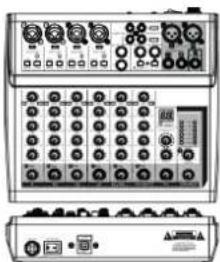 Audibax MG04 USB - CHANNEL INPUT - 12