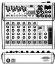 Audibax MG04 USB - CHANNEL INPUT - 10