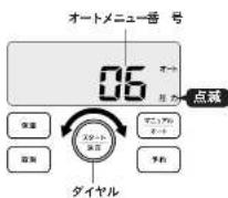 Tiger COK-B400 - [マニュアル | オート]を押して、「オート」を選ぶ。 - 1