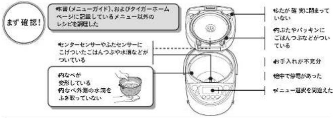 Tiger JPW-Y180 - うまく作れない?と思ったら - 1
