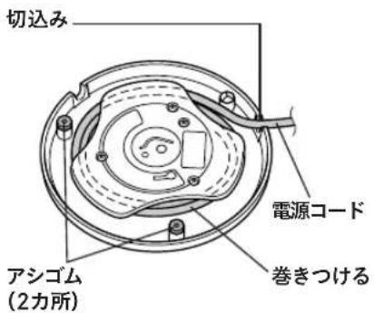 Tiger PCS-A100 - 電源コードの長さ調節について - 2