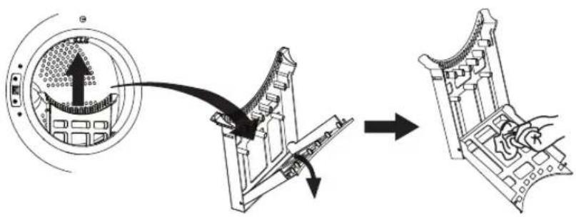 Diagram illustrating the process of a traditional Chinese architectural structure, showing structural change from circular to rectangular forms with directional arrows.