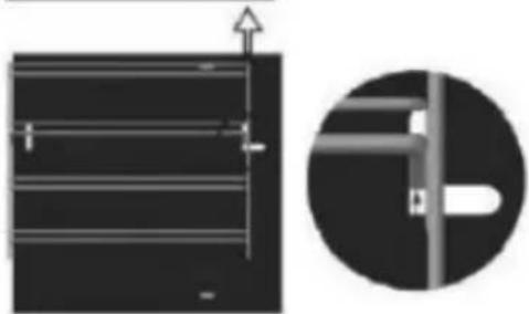 Meireles MFG 2604 N - RETIRAR LAS PARRILLAS LATERALES DEL HORNO - 6