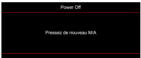Power Off Pressez de nouveau M/A