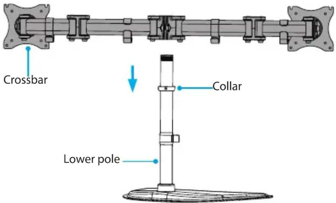 Crossbar Collar Lower pole