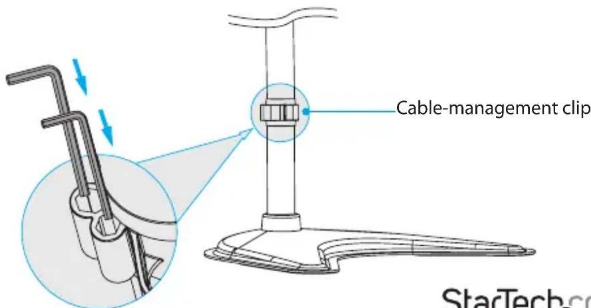 Cable-management clip StarTech