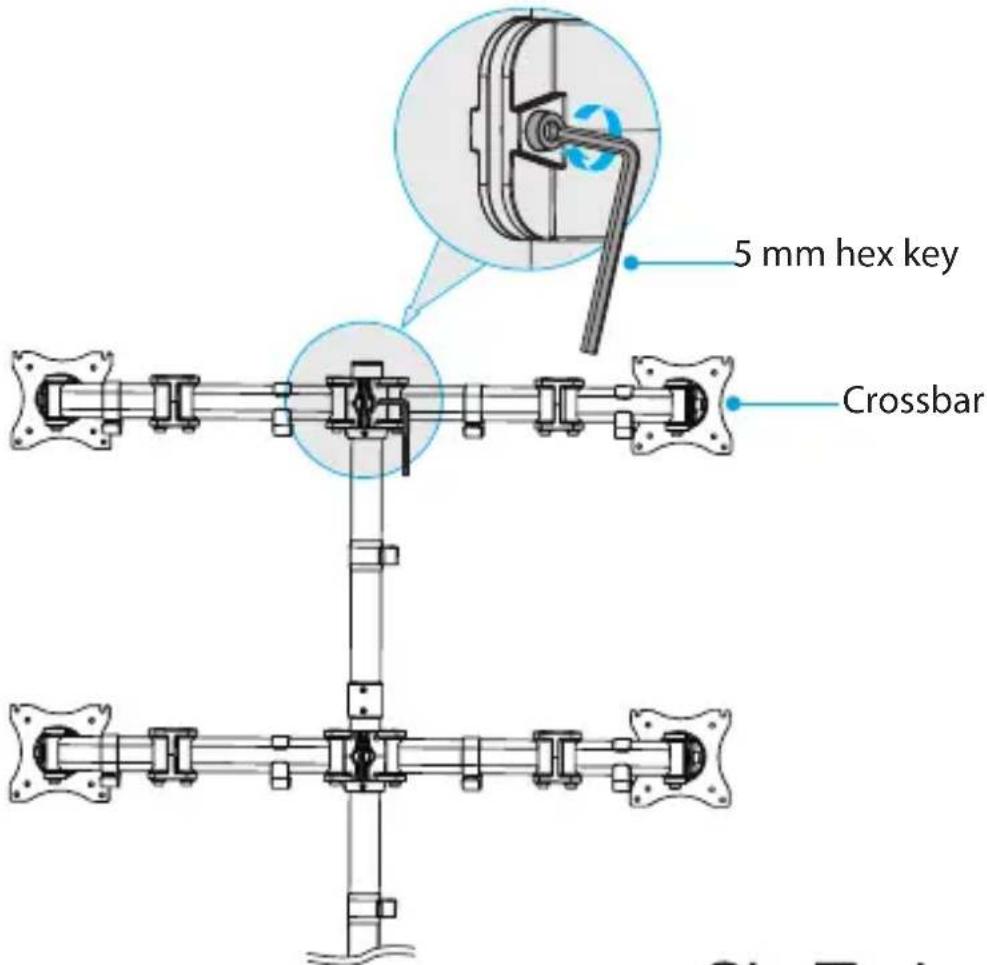 5 mm hex key Crossbar
