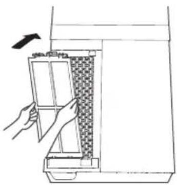 MIDEA MAM060CPBPBH - Install the air inlet grille. - 1