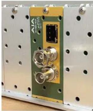 AJA FIDO-R-MM - Front OG-FiDO-Series Card Installation - 4
