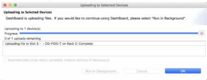 AJA FIDO-R-MM - To Upload New Software - 4
