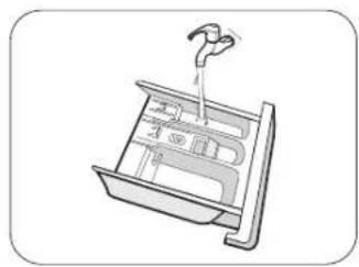 OMEGA OFLW900AM - Cleaning the Detergent Dispenser - 3