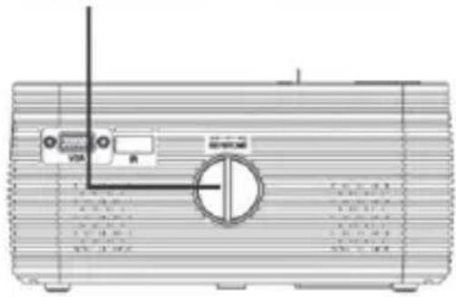 Technical diagram of a device with labeled components and wiring connections