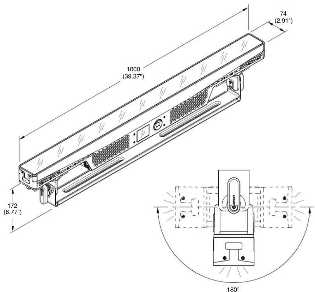 Claypaky Tambora Linear 100 - Battery removal - 3