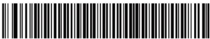 Black and white barcode image with vertical lines and a small number '1' at the bottom