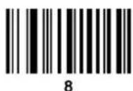 Unitech MS588 - Numeric Bar codes - 9