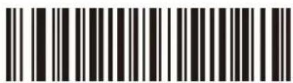 Black and white barcode image with vertical lines and a small number '1' at the bottom