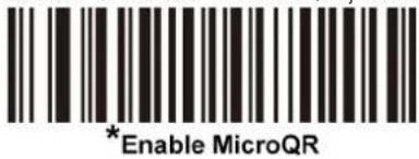 *Enable MicroQR