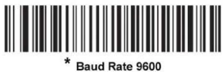 * Baud Rate 9600