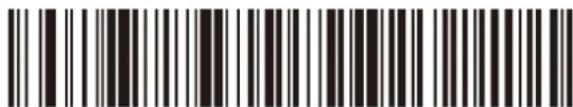 Black and white barcode image with vertical lines and a central 'B' mark