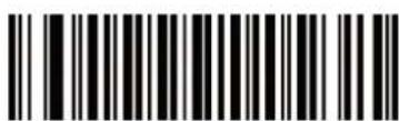 Black and white barcode image with vertical lines and a central dot