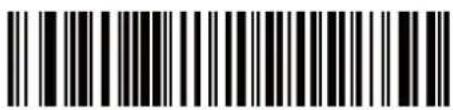 Black and white barcode image with vertical lines and dots, no readable text or symbols