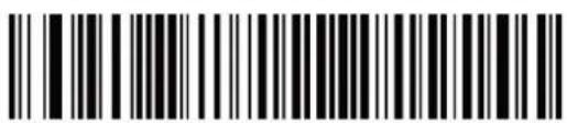 Black and white barcode image with vertical lines and a small number '1' at the top