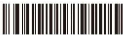 Black and white barcode image with vertical lines and a small number '1' at the bottom right.