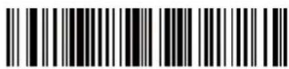 Barcode image with black and white vertical bars, no visible text or symbols