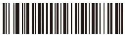 Barcode image with black and white vertical bars, no visible text or symbols beyond the pattern