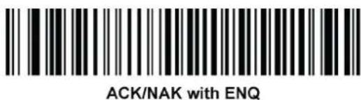 ACK/NAK with ENQ
