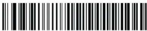 Black and white barcode image with vertical lines and a small number '1' at the bottom