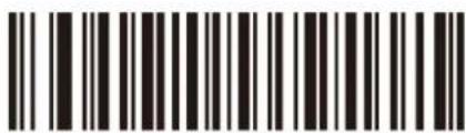 Black and white barcode image with vertical lines and a central 'B' symbol
