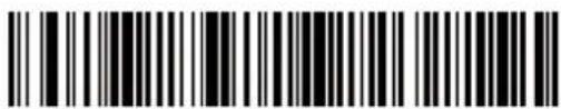 Black and white barcode image with vertical lines and a central pattern