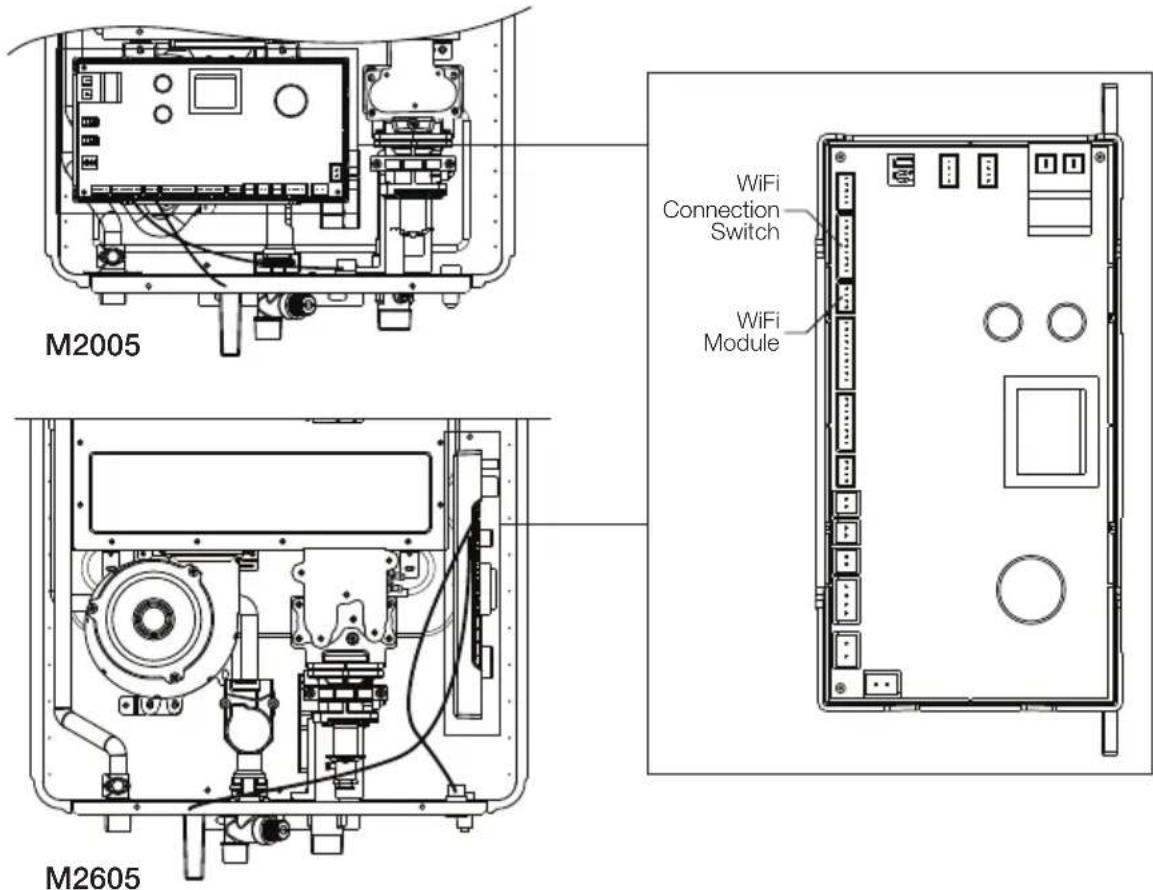 M2005 WiFi Connection Switch WiFi Module M2605