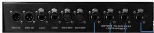 DIN 100 DIN 10 LAM LANE DIN OUT DIN OUT OUTPUT TO OUTPUT ON (OUT/PUSH)
