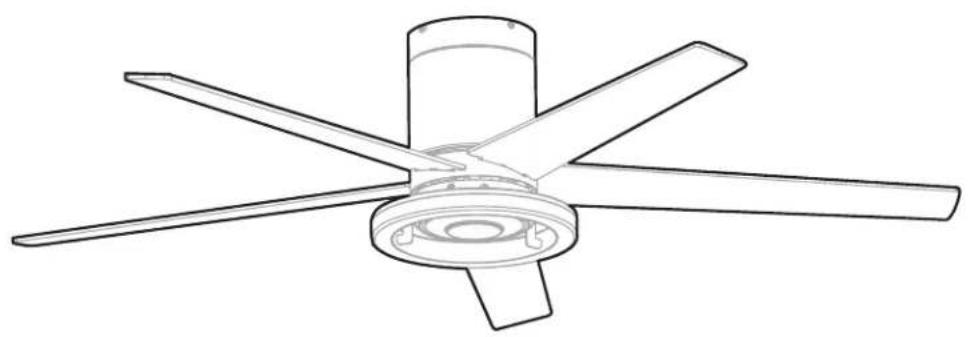 HONEYWELL 53006 - Graceshire Ceiling Fan - 1
