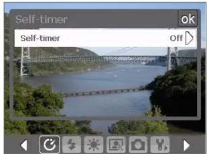 Self-timer Self-timer Off