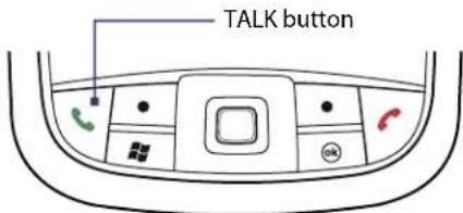 TALK button