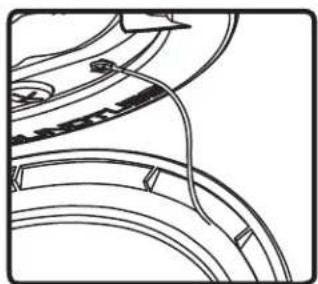 Pure mechanical component diagram without any text, numbers, or symbols