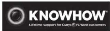 KNOWHOW® Lifetime support for Curys PC World customers