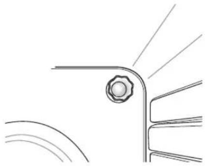Logik LTOC60W13 - Replacing the Oven Lamp (main oven only) - 3