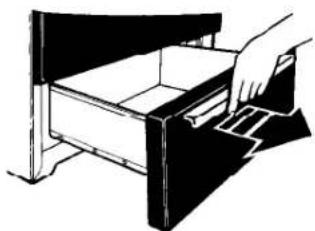 Roper SEC350XW0 - The storage drawer - 1