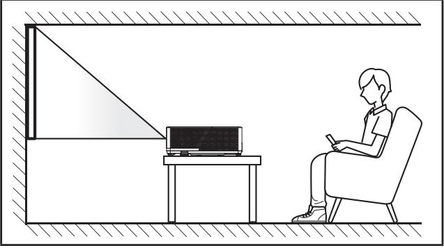 OPTOMA ZU507TST - Installation du projecteur - 1