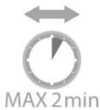 MAX 2 min