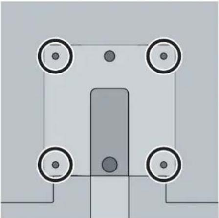 Barco MDSC-2226 - To mount the display to an arm stand - 1