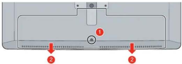 Technical diagram showing a mechanical component with numbered annotations pointing to features.