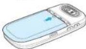 PANTECH Ease P2020 - Installing/removing SIM card and battery - 8