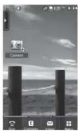 PANTECH Ease P2020 - Adding a home screen item - 1