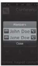 PANTECH Ease P2020 - Making a multi-party call - 5